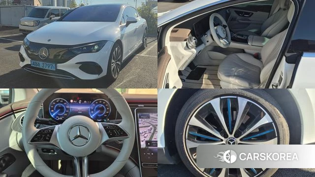 Mercedes-Benz EQE V295 2023 Белый из Кореи
