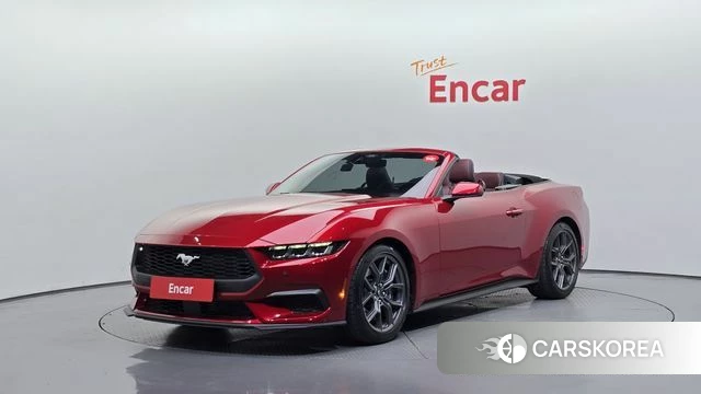 Ford Mustang 7th Generation 2024 Красный из Кореи