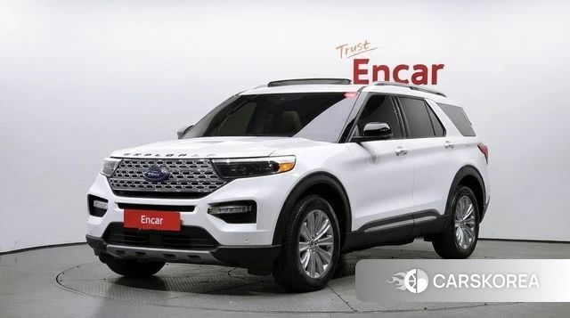 Ford Explorer 6th Generation 2020 Белый из Кореи