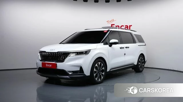 Kia Carnival 4th generation 2022 Белый из Кореи