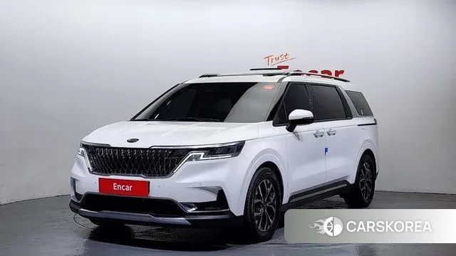 Kia Carnival 4th generation 2021 Белый из Кореи