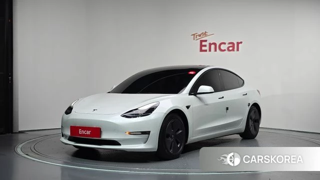 Tesla Model 3 2022 Белый из Кореи
