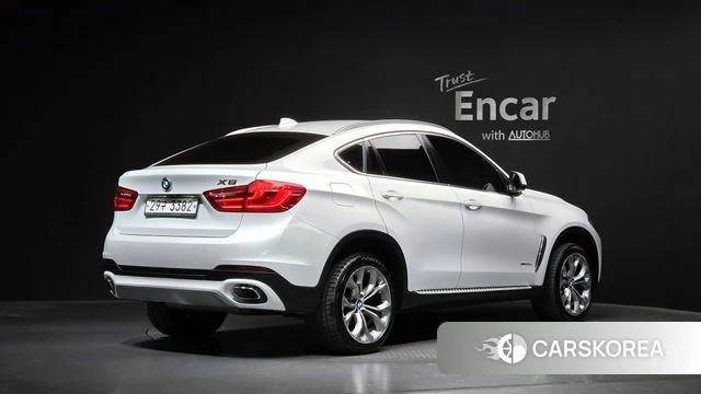 BMW X6 (F16) 2018 Белый из Кореи