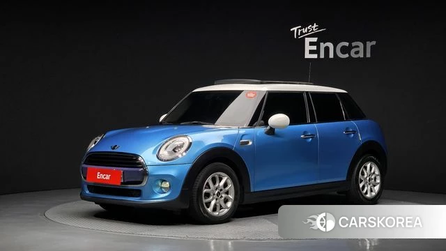 Mini Cooper 2018 Синий из Кореи