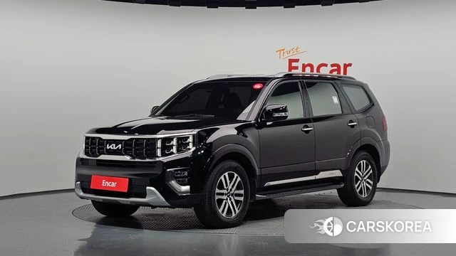 Kia Mohave Master 2023 Черный из Кореи