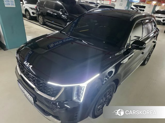 Kia The New Sorento 4th Generation 2023 Черный из Кореи