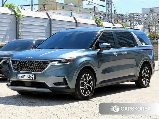 Kia Carnival 4th generation 2023 Синий из Кореи