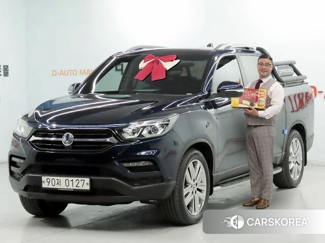 Ssangyong Rexton Sports 2021 Синий из Кореи