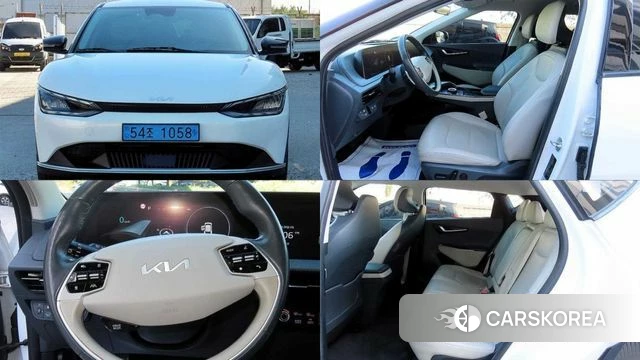 Kia EV6 2022 Белый из Кореи