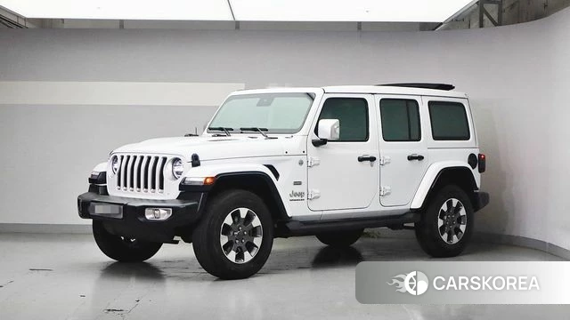 Jeep Wrangler (JL) 2023 Белый из Кореи