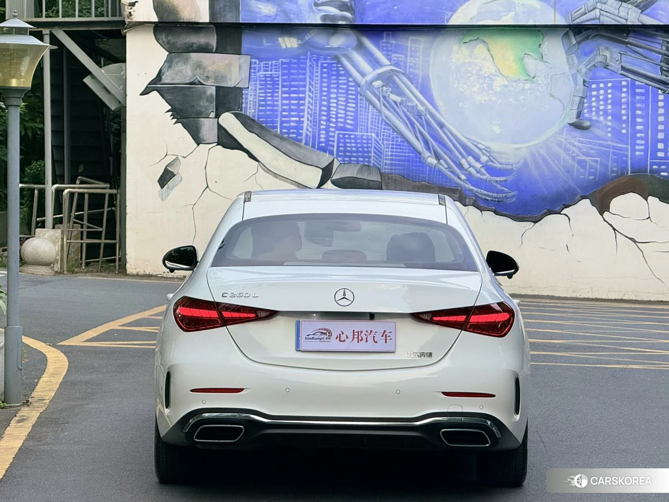 Mercedes-Benz C-class 2021 Белый из Китая