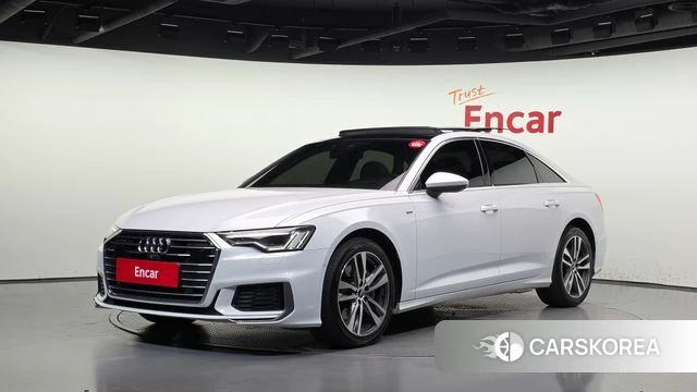 Audi A6 (C8) 2021 Белый из Кореи