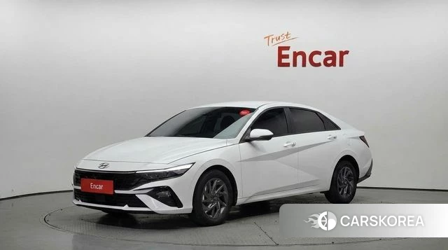Hyundai The New Avante (CN7) 2024 Белый из Кореи