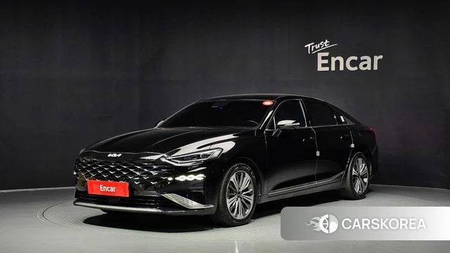 Kia K8 Hybrid 2022 Черный из Кореи