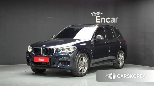 BMW X3 (G01) 2021 Черный из Кореи