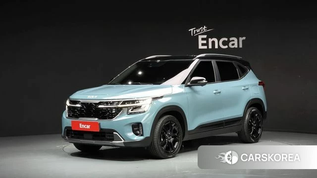 Kia The New Seltos 2023 Небесно-голубой из Кореи