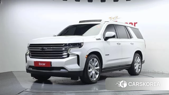 Chevrolet (GM Daewoo) Tahoe 2022 Белый из Кореи