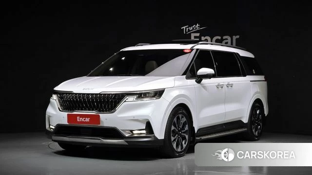 Kia Carnival 4th generation 2023 Белый из Кореи