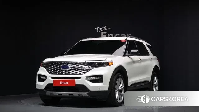 Ford Explorer 6th Generation 2021 Белый из Кореи