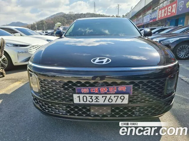 Hyundai Grandeur (GN7) 2023 Черный из Кореи