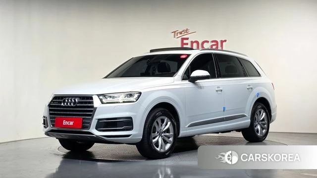 Audi Q7 (4M) 2019 Белый из Кореи