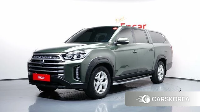 Ssangyong The New Rexton Sports Cannes 2021 Зеленый из Кореи