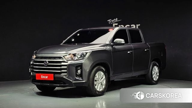 Ssangyong The New Rexton Sport 2021 Серый из Кореи