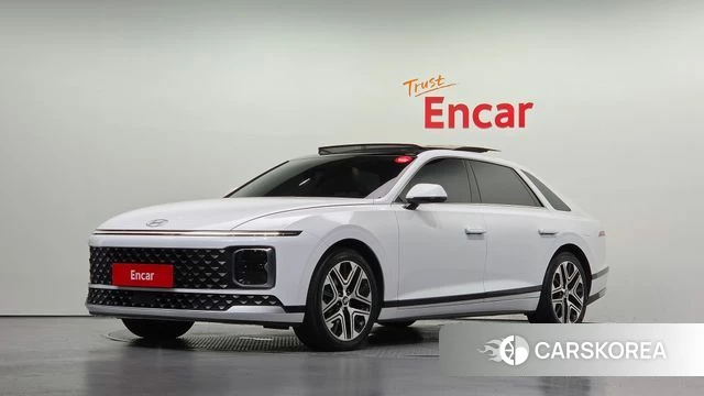 Hyundai Grandeur Hybrid (GN7) 2023 Белый из Кореи