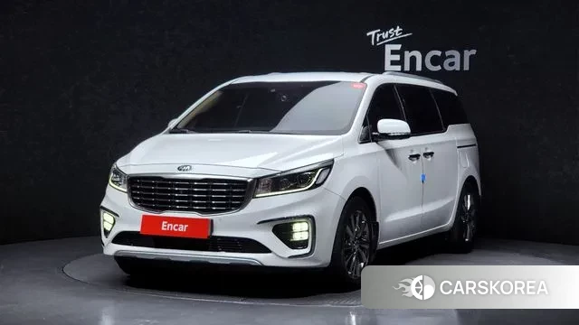 Kia The New Carnival 2019 Белый из Кореи