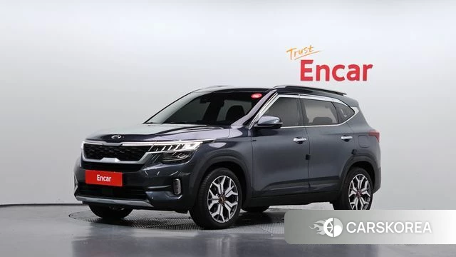 Kia Seltos 2019 Серый из Кореи