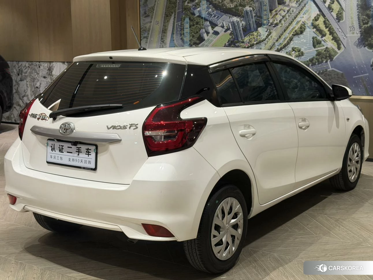 Toyota Vios 2020 Белый из Китая