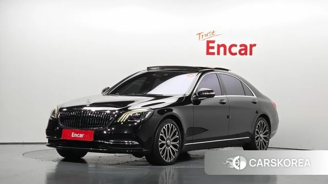 Mercedes-Benz S-Class W222 2020 Черный из Кореи