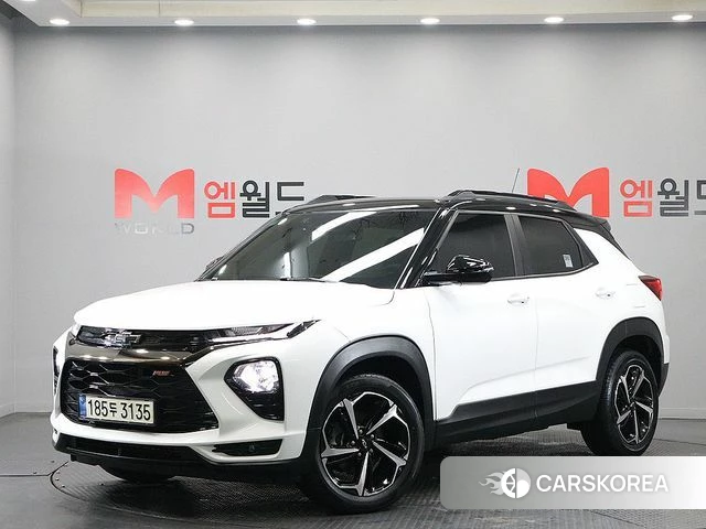 Chevrolet (GM Daewoo) Trailblazer 2021 Белый из Кореи