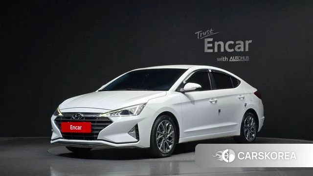 Hyundai The New Avante AD 2019 Белый из Кореи