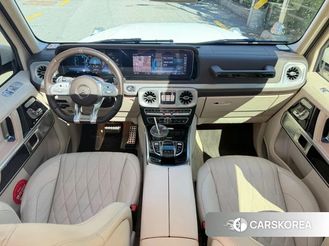 Mercedes-Benz G-Class W463b 2021 Белый из Кореи