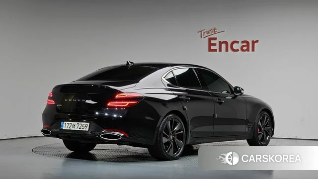 Genesis The New G70 2022 Черный из Кореи