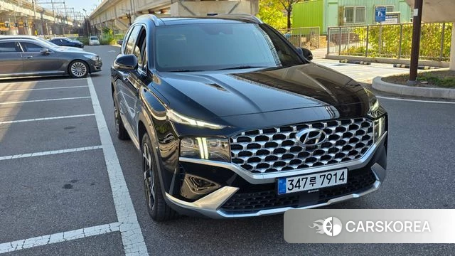 Hyundai The New Santa Fe 2020 Черный из Кореи