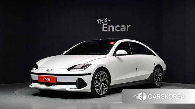 Hyundai Ionic 6 2022 Белый из Кореи