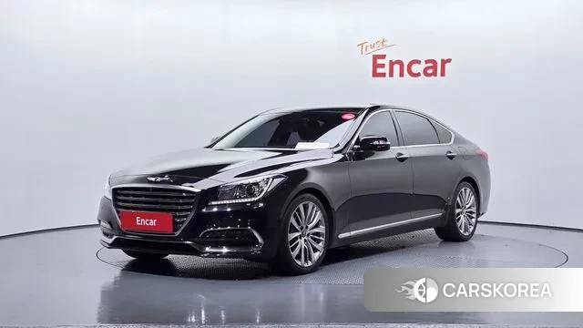 Genesis G80 2018 Черный из Кореи