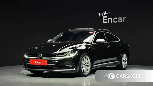 Volkswagen Arteon 2022 Черный из Кореи
