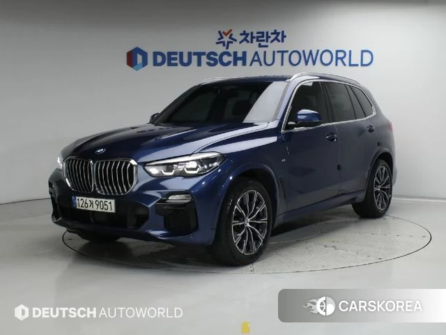 BMW X5 (G05) 2021 Синий из Кореи