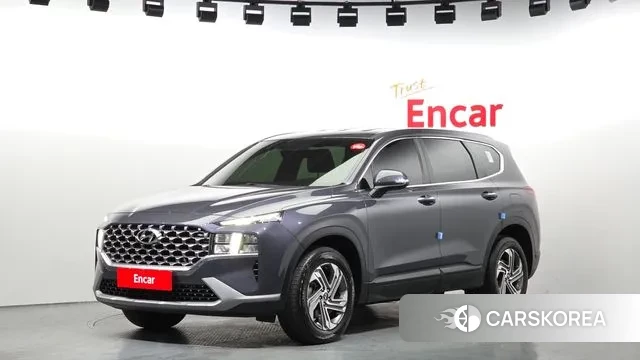 Hyundai The New Santa Fe 2021 Серый из Кореи