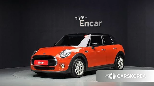Mini Cooper 2021 Оранжевый из Кореи