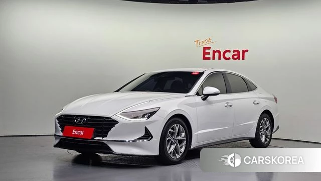 Hyundai Sonata (DN8) 2019 Белый из Кореи