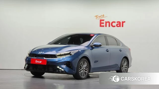 Kia The New K3 2nd generation 2021 Небесно-голубой из Кореи