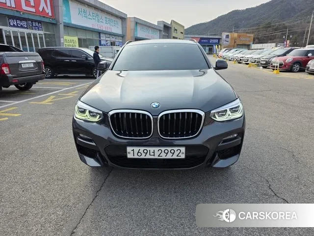 BMW X4 (G02) 2020 Черный двухцветный из Кореи