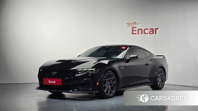 Ford Mustang 7th Generation 2024 Черный из Кореи