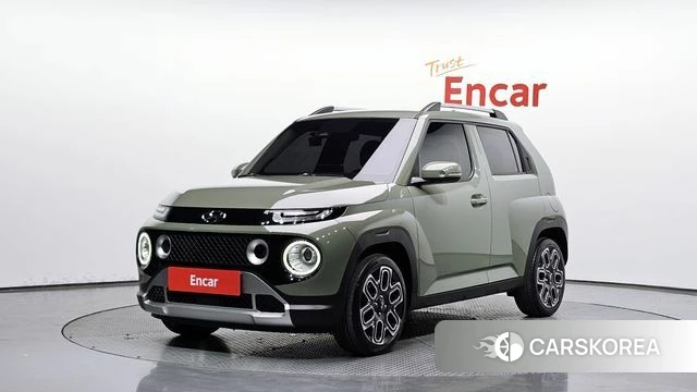 Hyundai Casper 2023 Темно-зеленый из Кореи