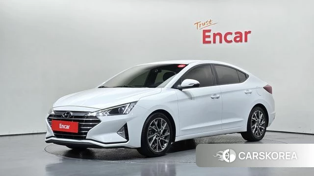 Hyundai The New Avante AD 2019 Белый из Кореи
