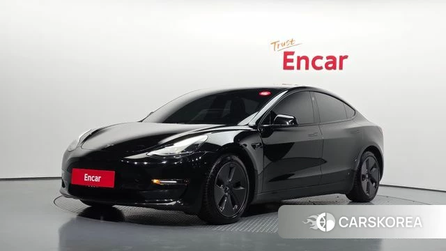 Tesla Model 3 2021 Черный из Кореи